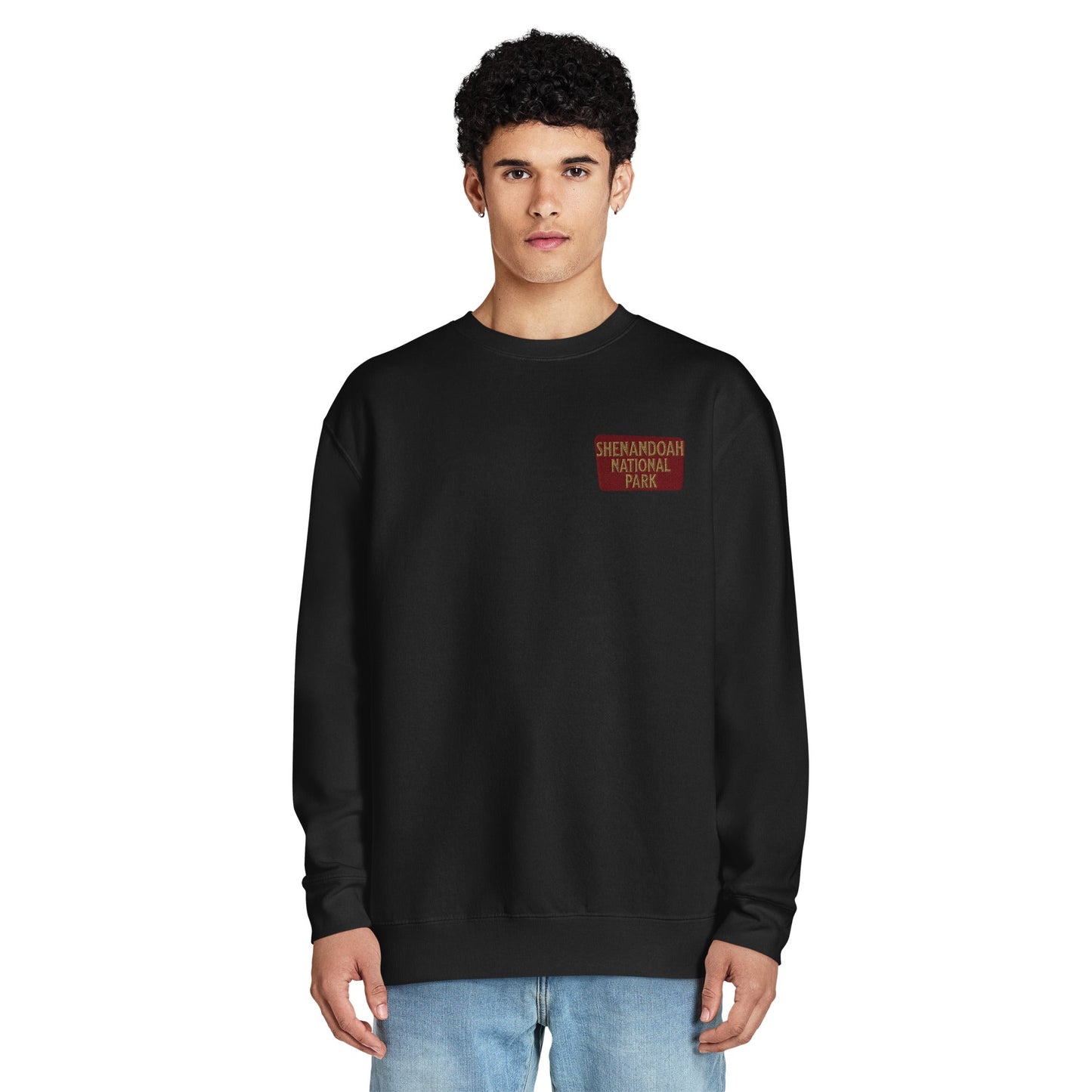 Shenandoah National Park crewneck sweatshirt alternate apparel color or product angle