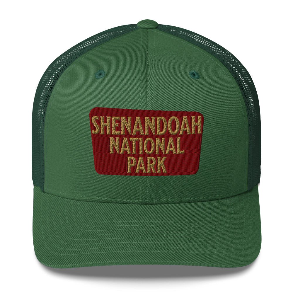 Shenandoah National Park embroidered trucker hat alternate product view