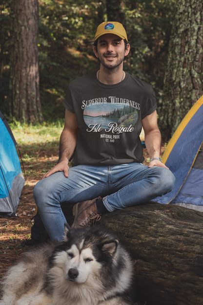 Isle Royale National Park Unisex T-Shirt Superior Wilderness T-Shirt Printify