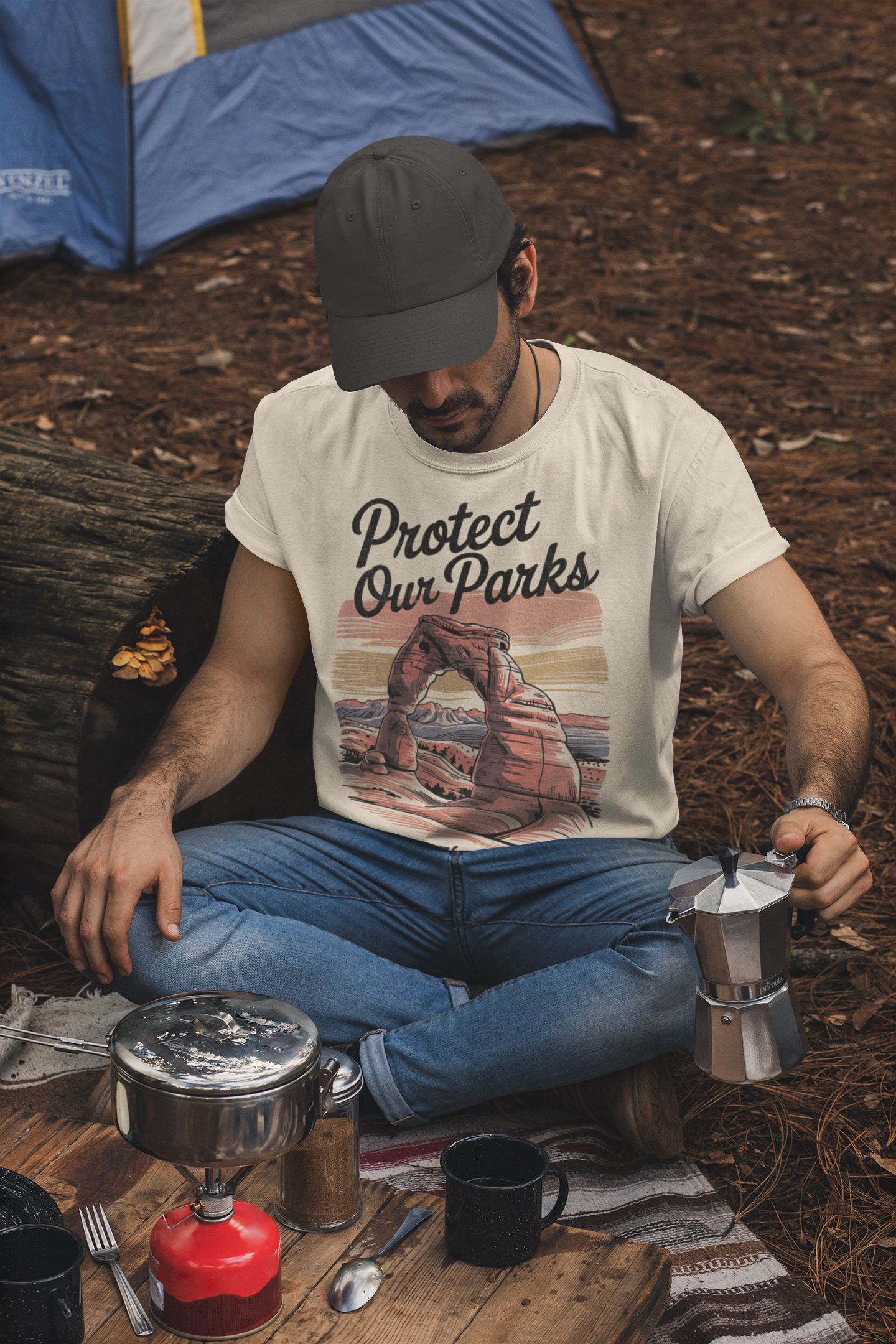 Protect Our Parks Arches Unisex T-Shirt T-Shirt Printify