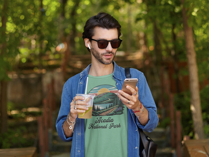 Acadia National Park Unisex T-Shirt T-Shirt Printify