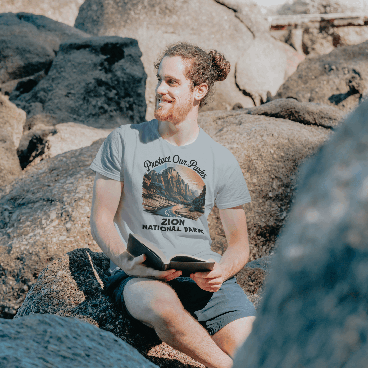 Protect Our Parks Zion Unisex T-Shirt T-Shirt Printify