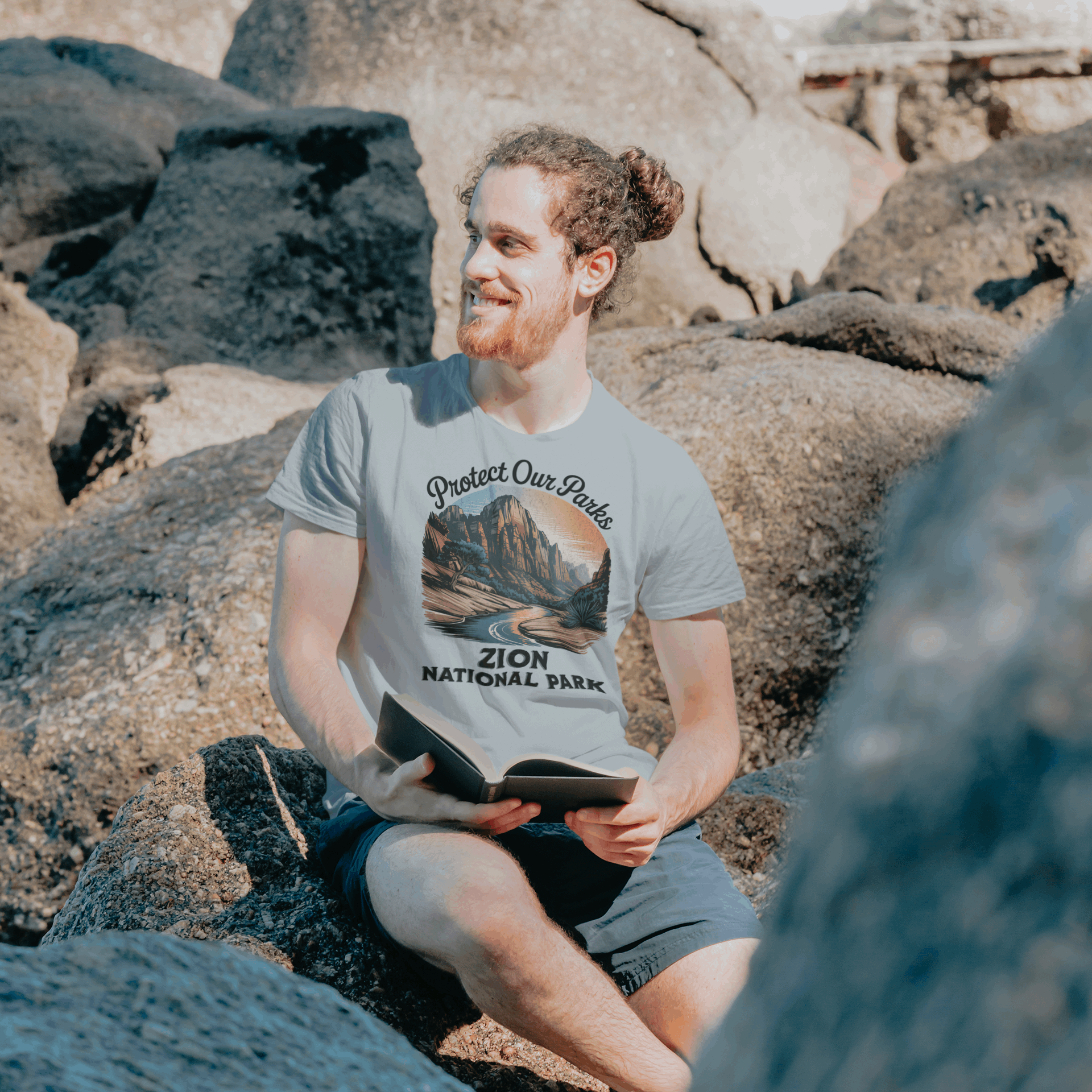 Protect Our Parks Zion Unisex T-Shirt T-Shirt Printify