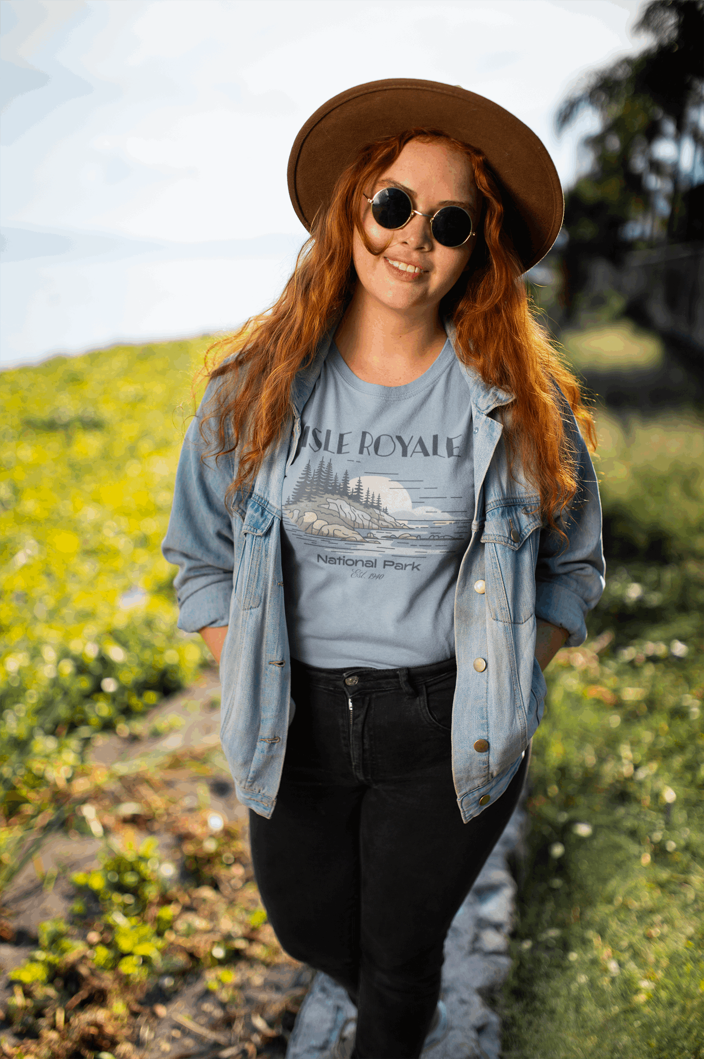 Isle Royale Superior Lines National Park Unisex T-Shirt T-Shirt Printify