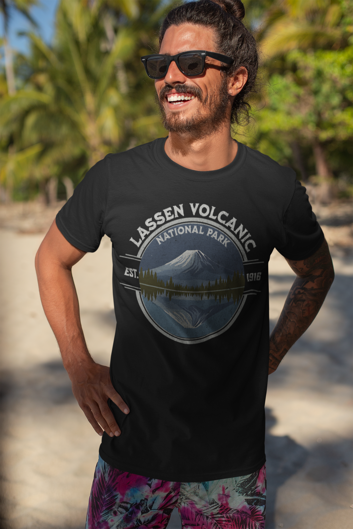 Lassen Volcanic National Park Unisex T- Shirt T-Shirt Printify