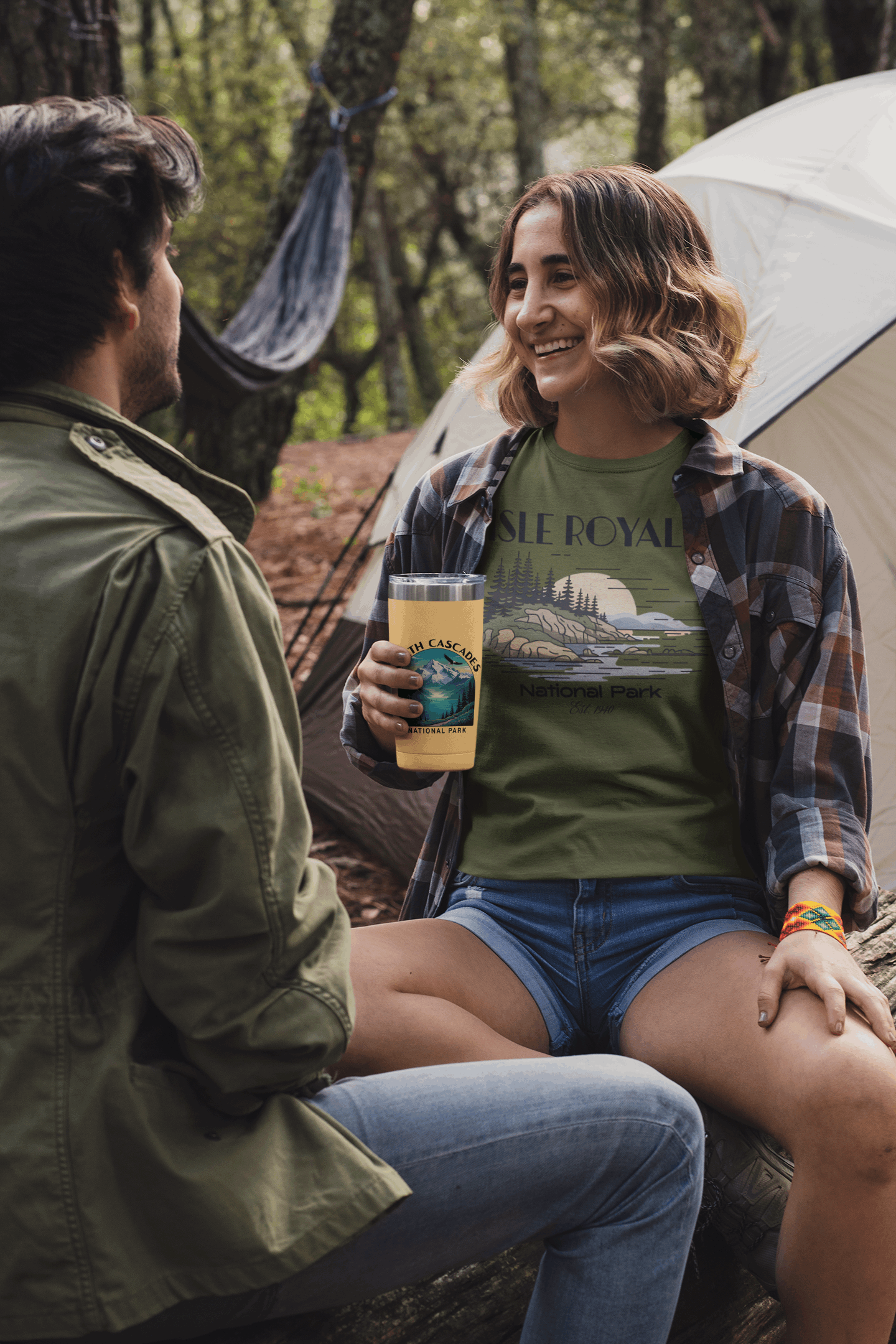 Isle Royale Superior Lines National Park Unisex T-Shirt T-Shirt Printify