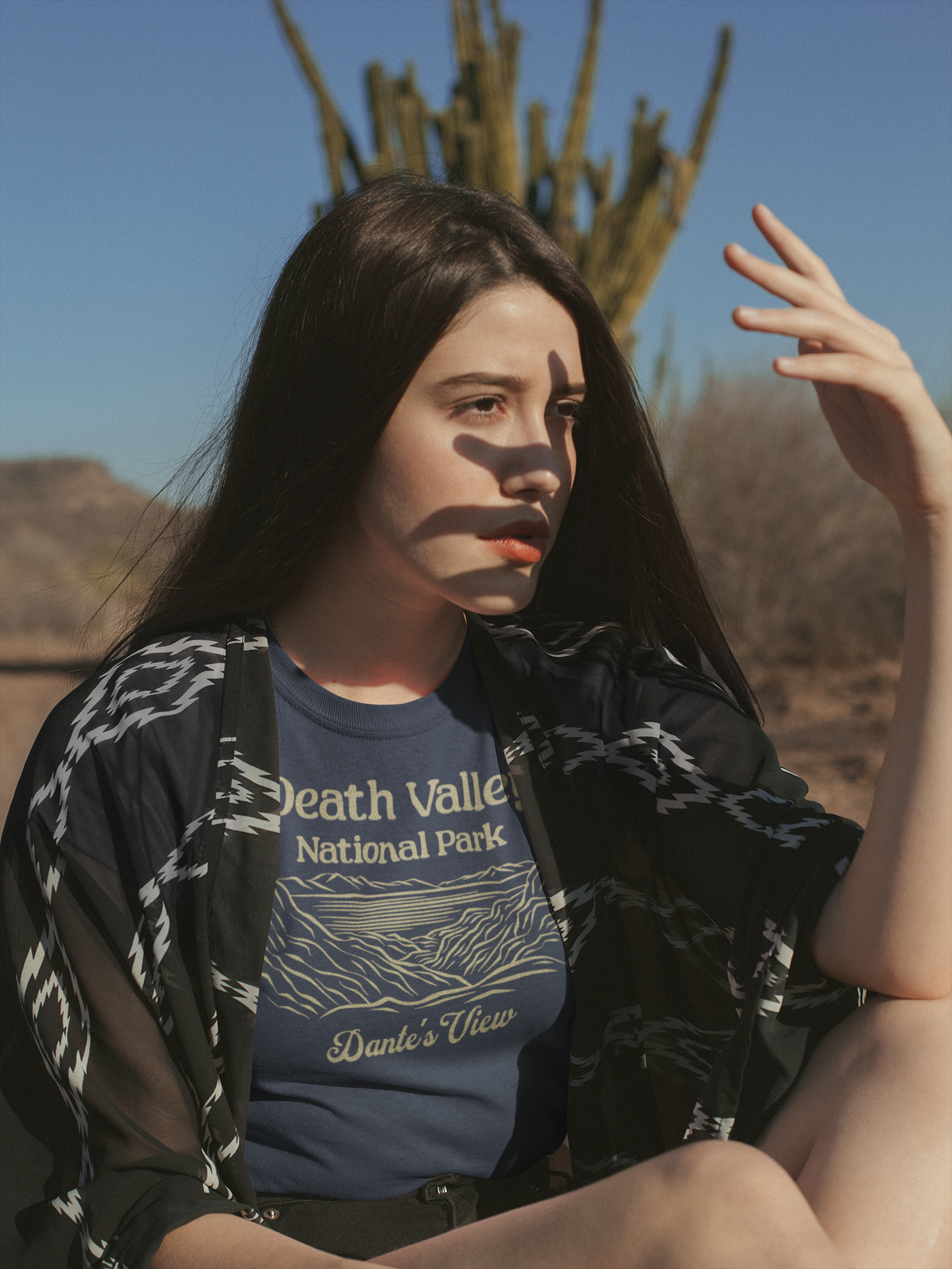 Death Valley Unisex T-Shirt Dante's View T-Shirt Printify