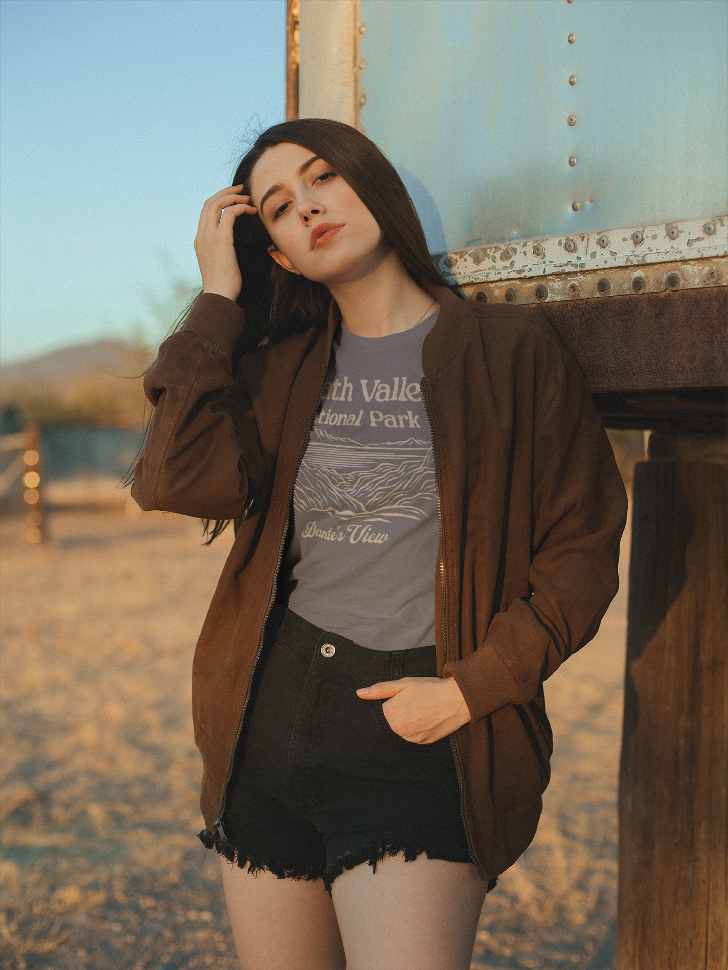 Death Valley Unisex T-Shirt Dante's View T-Shirt Printify