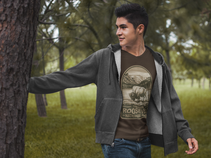 Theodore Roosevelt National Park Unisex T-Shirt T-Shirt Printify