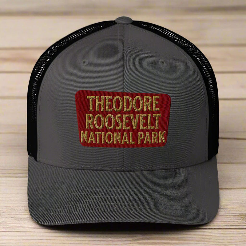 Theodore Roosevelt National Park embroidered trucker hat primary product view