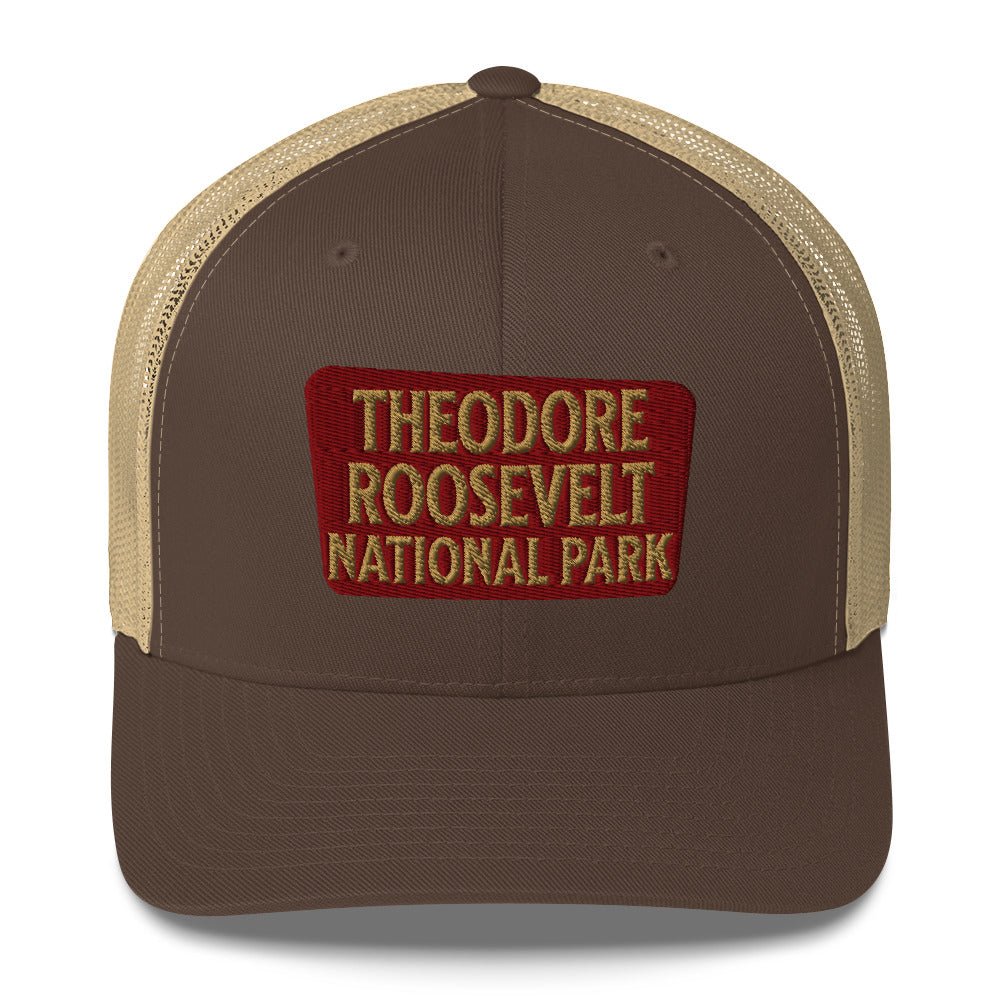 Theodore Roosevelt National Park embroidered trucker hat alternate product view