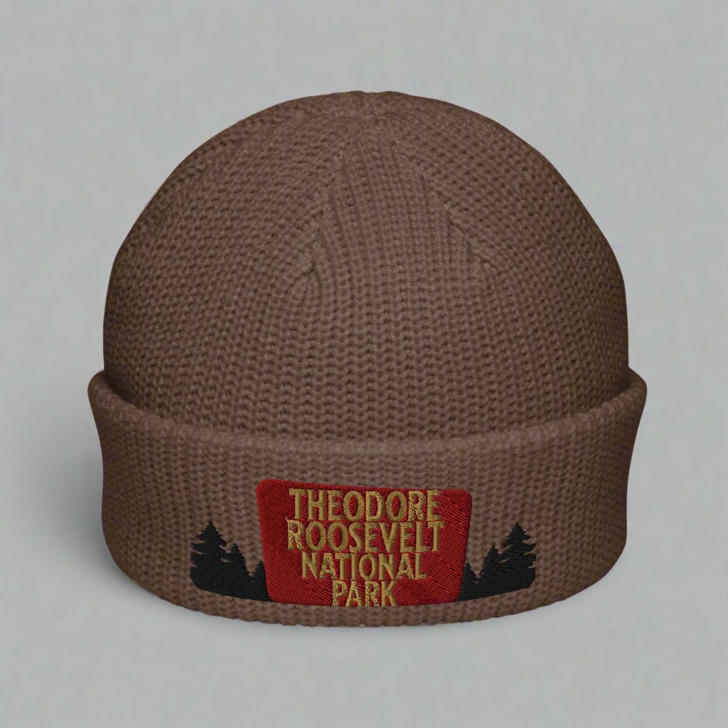 Theodore Roosevelt National Park Embroidered Wharf Beanie - Parks Apparelhat