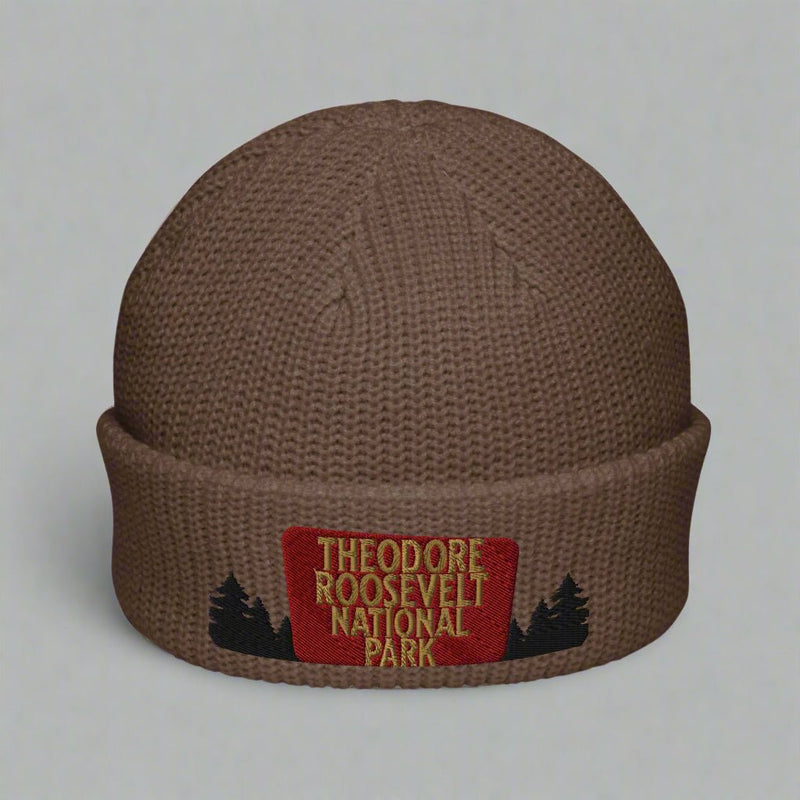 Theodore Roosevelt National Park Embroidered Wharf Beanie - Parks Apparelhat
