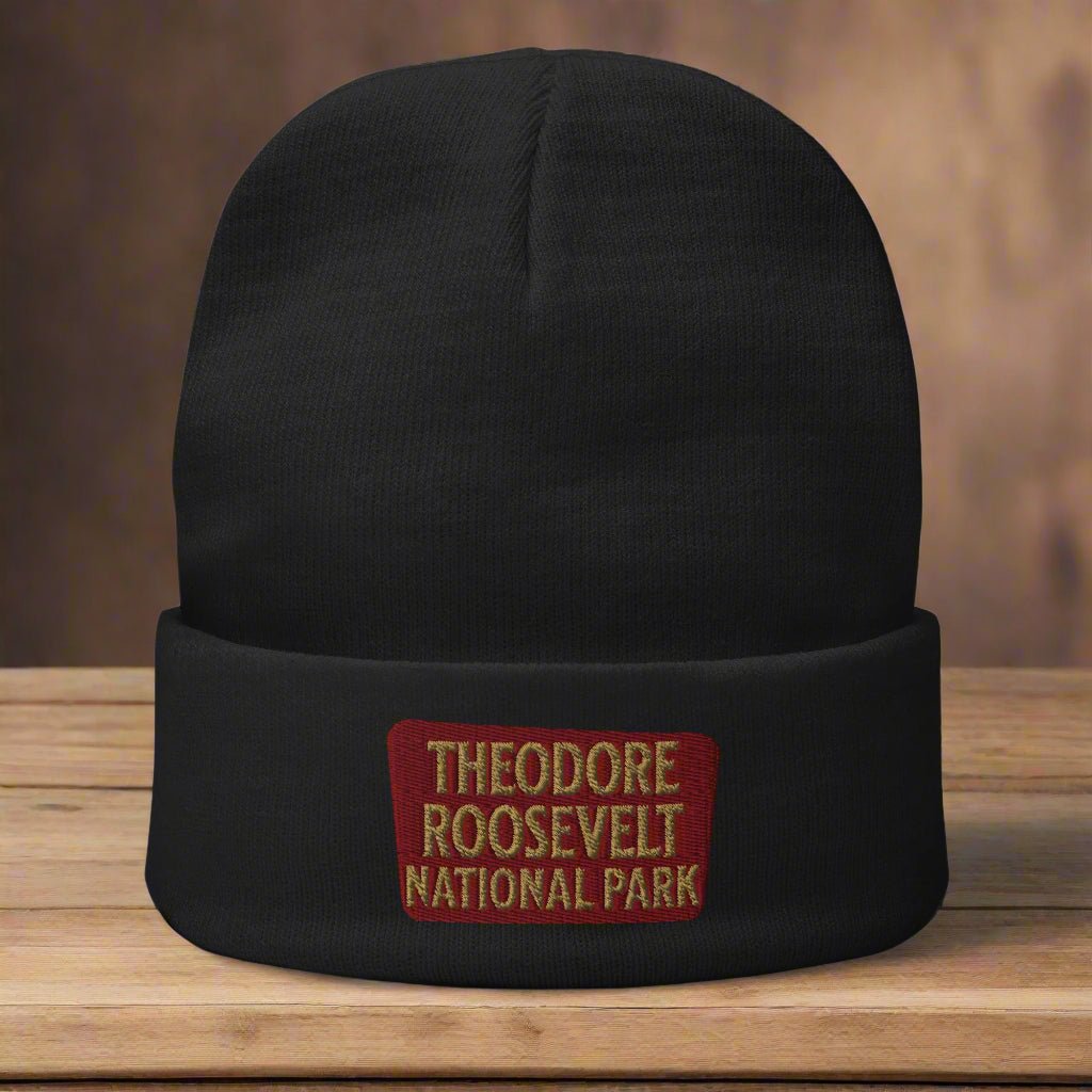 Theodore Roosevelt NP Embroidered Beanie - Parks Apparel