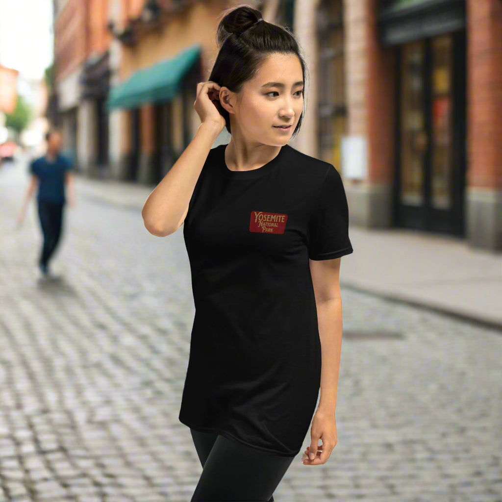 Yosemite National Park Unisex T-Shirt Embroidered T-Shirt Park Service Apparel