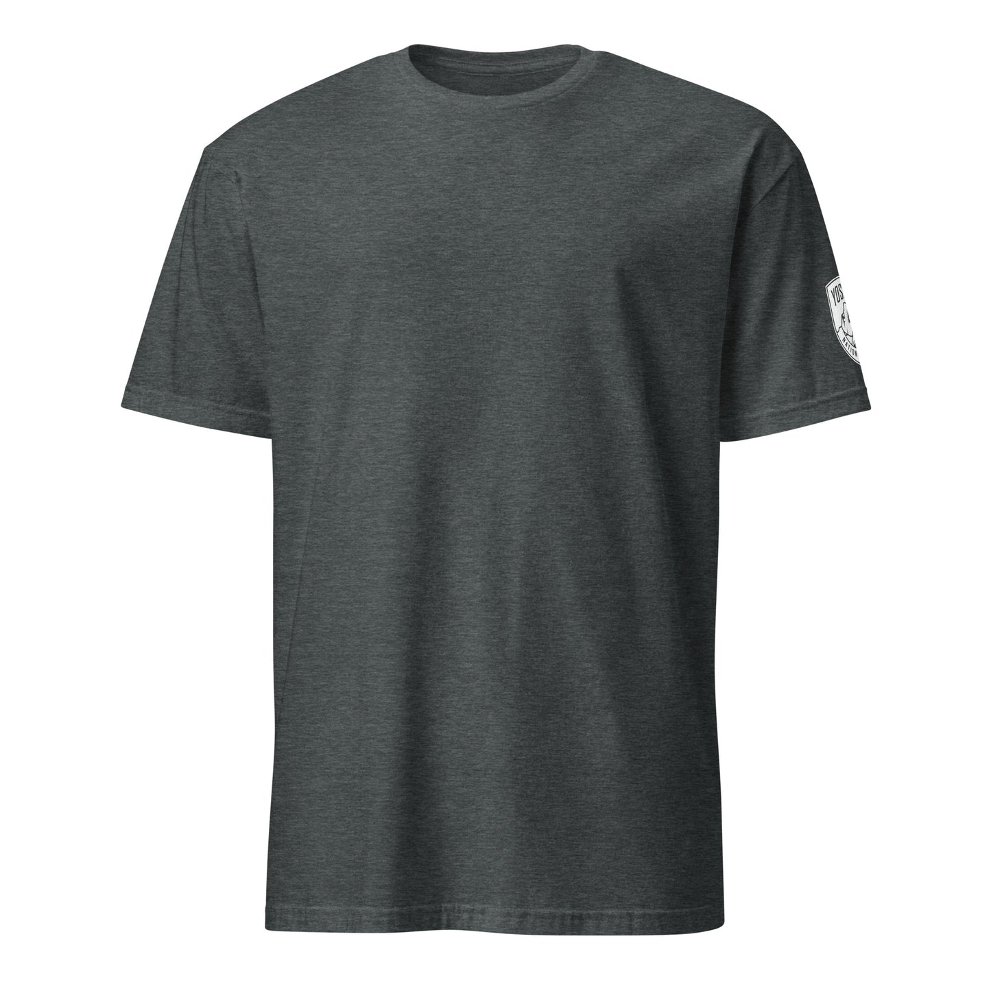 Yosemite Valley Topographic T-shirt Back and Sleeve Print
