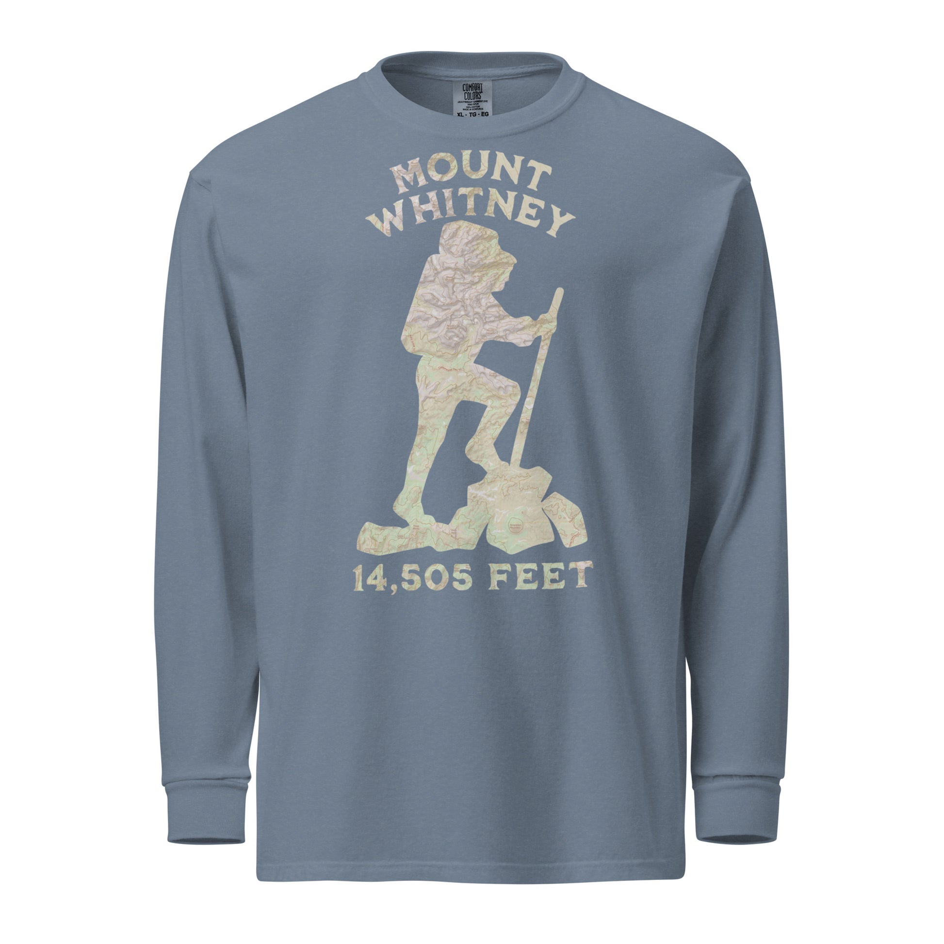 Mount Whitney Heavyweight Longsleeve Topo Tee Long-sleeve Park Service Apparel