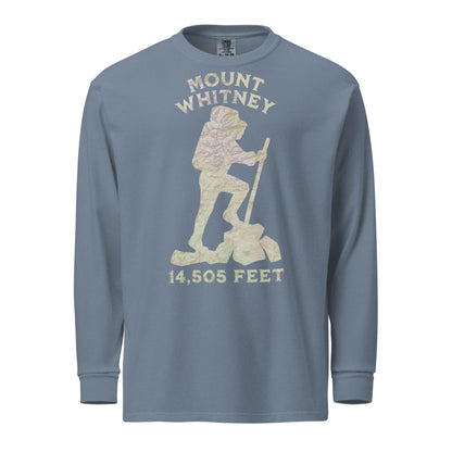 Mount Whitney Heavyweight Longsleeve Topo Tee Long-sleeve Park Service Apparel