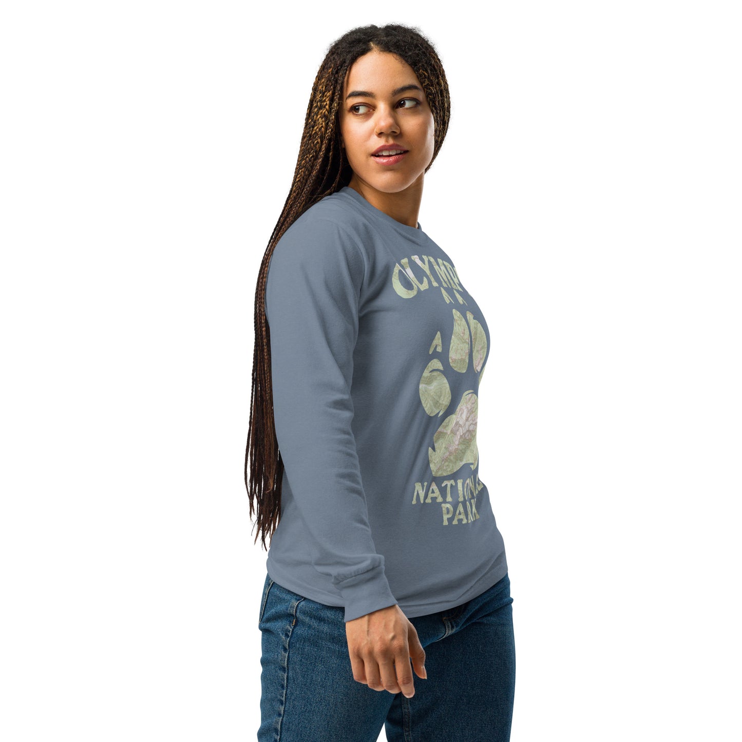 Olympic Bear Paw Heavyweight Long Sleeve Topo Tee Long-sleeve Park Service Apparel