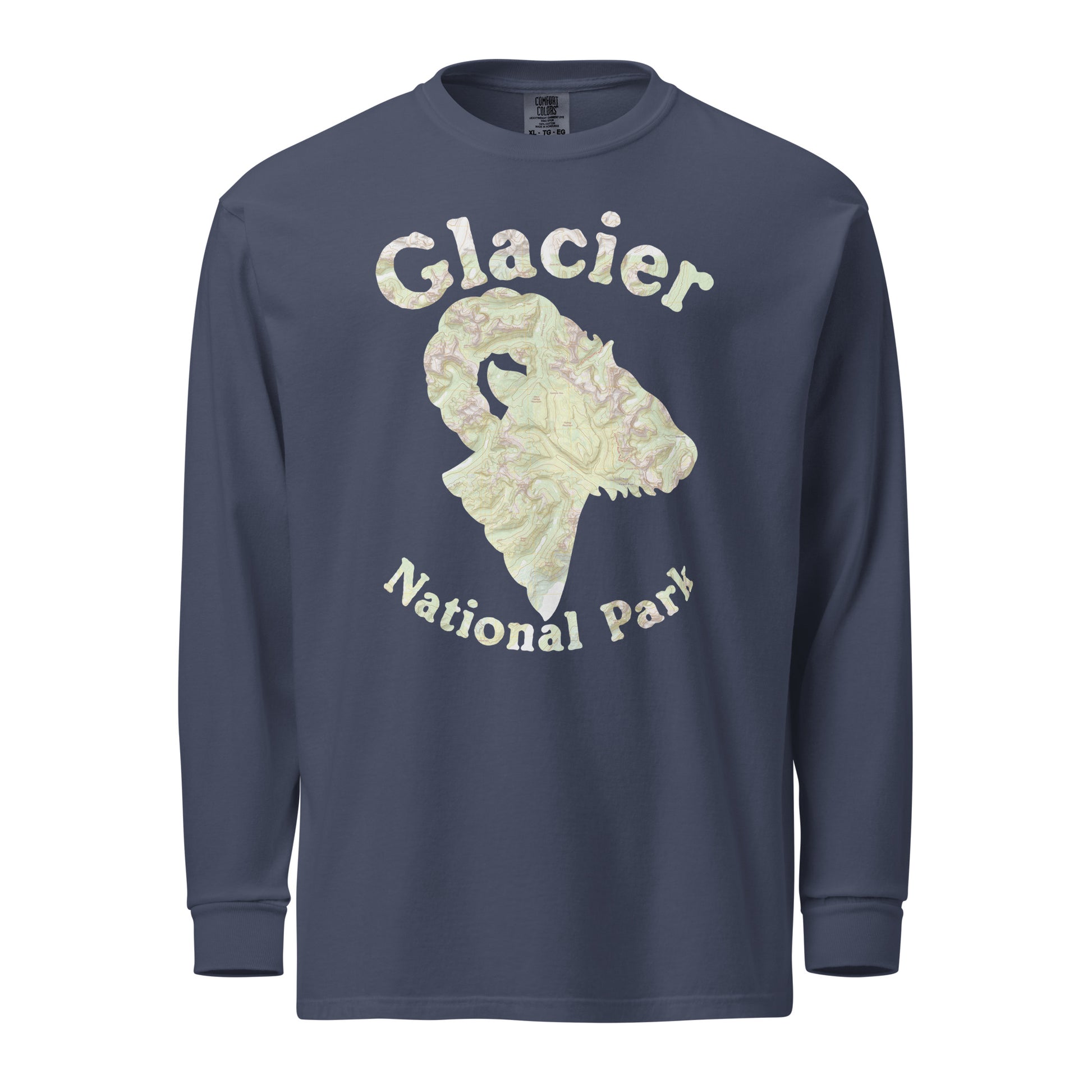 Glacier Ram Long Sleeve Heavyweight Topo Tee T-Shirt Park Service Apparel