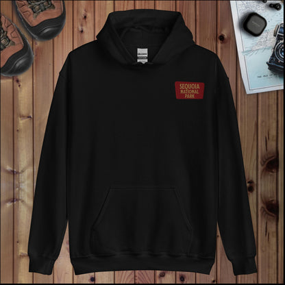 Sequoia National Park Hoodie Hoodie Park Service Apparel Black S