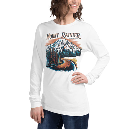 Rolling Through Rainier Long Sleeve Tee Long-sleeve Park Service Apparel