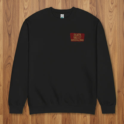 Death Valley National Park Crewneck Sweatshirt Sweatshirt Park Service Apparel Black S