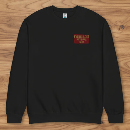Everglades National Park Crewneck Sweatshirt Sweatshirt Park Service Apparel Black S
