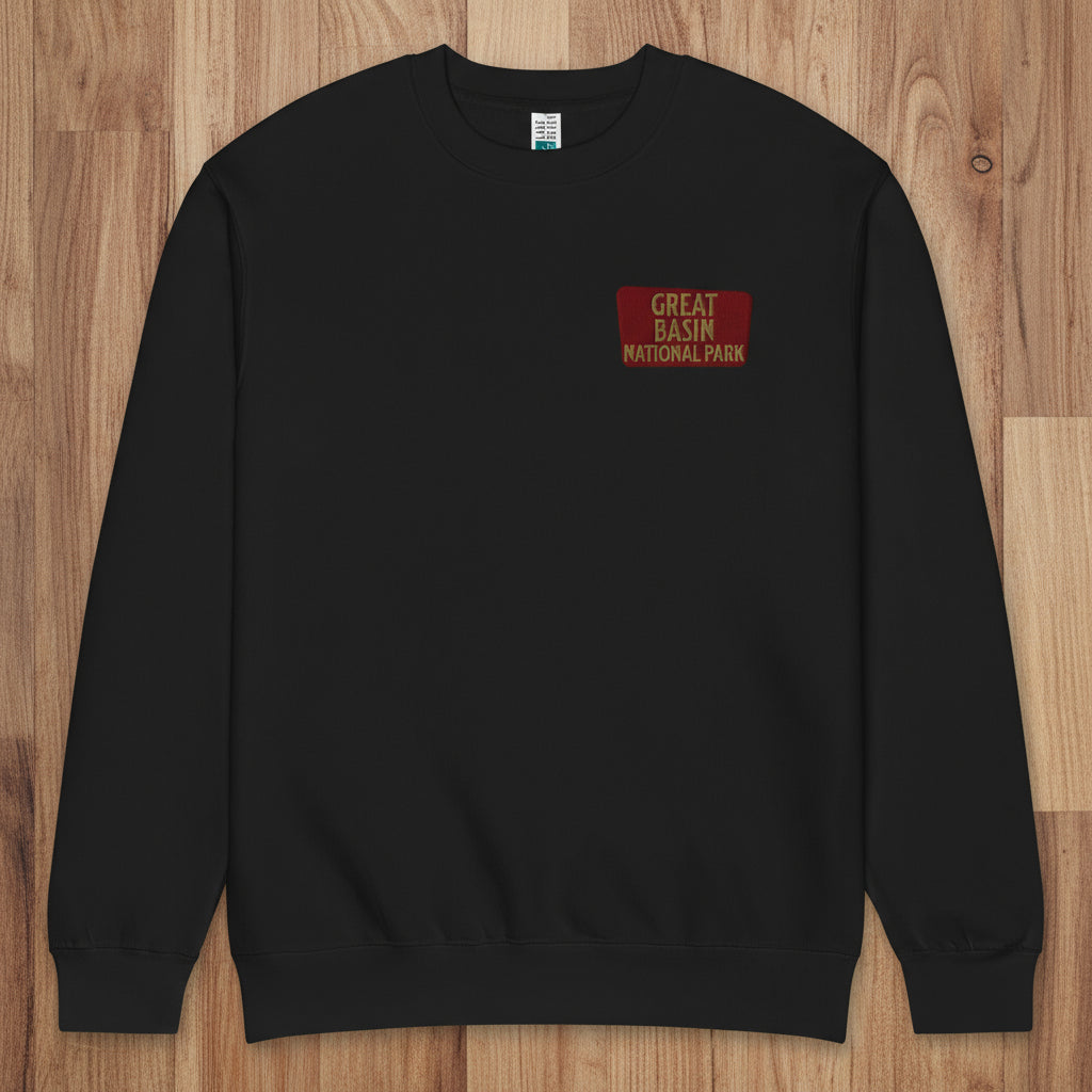 Great Basin National Park Crewneck Sweatshirt Sweatshirt Park Service Apparel Black S