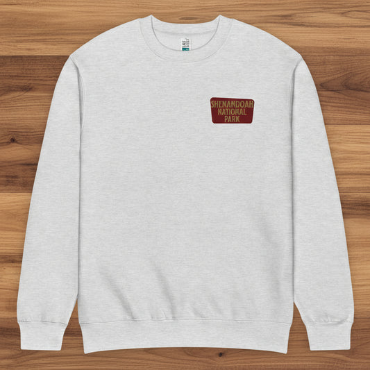 Shenandoah National Park Crewneck Sweatshirt Sweatshirt Park Service Apparel Heather Grey S