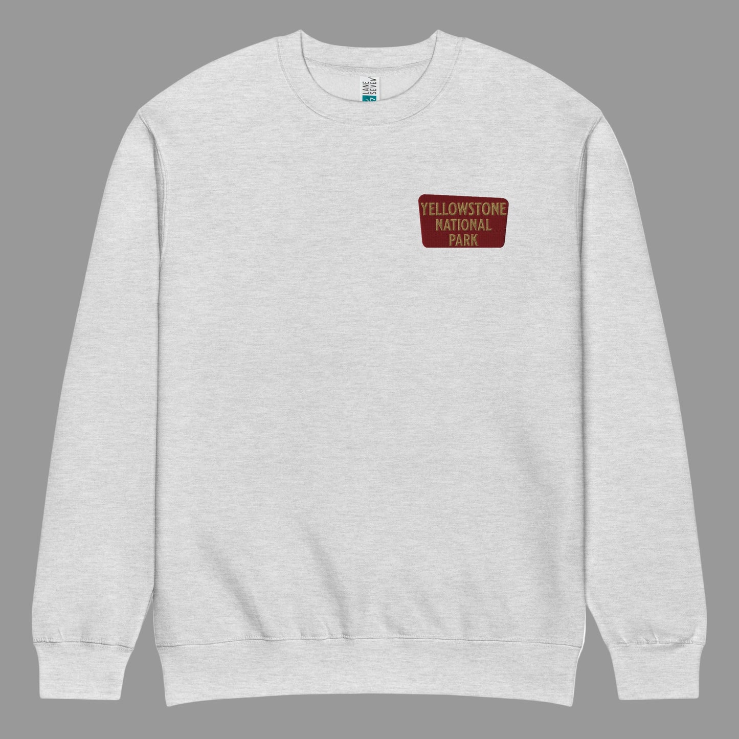 Yellowstone National Park Crewneck Sweatshirt Sweatshirt Park Service Apparel Heather Grey S