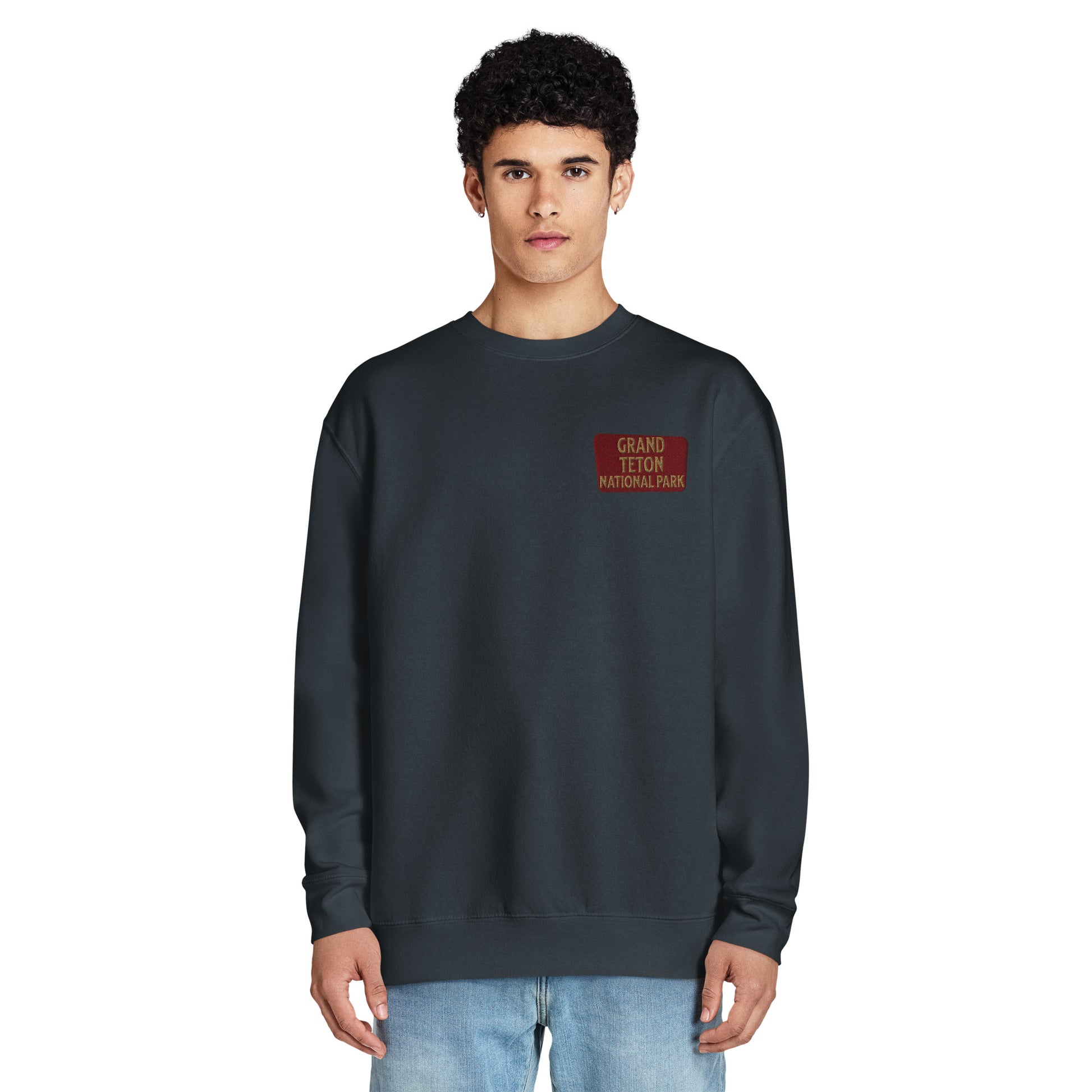 Grand Teton National Park Crewneck Sweatshirt Sweatshirt Park Service Apparel