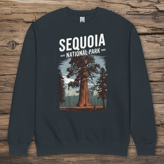 Sequoia Crewneck Sweatshirt Park Service Apparel Navy S