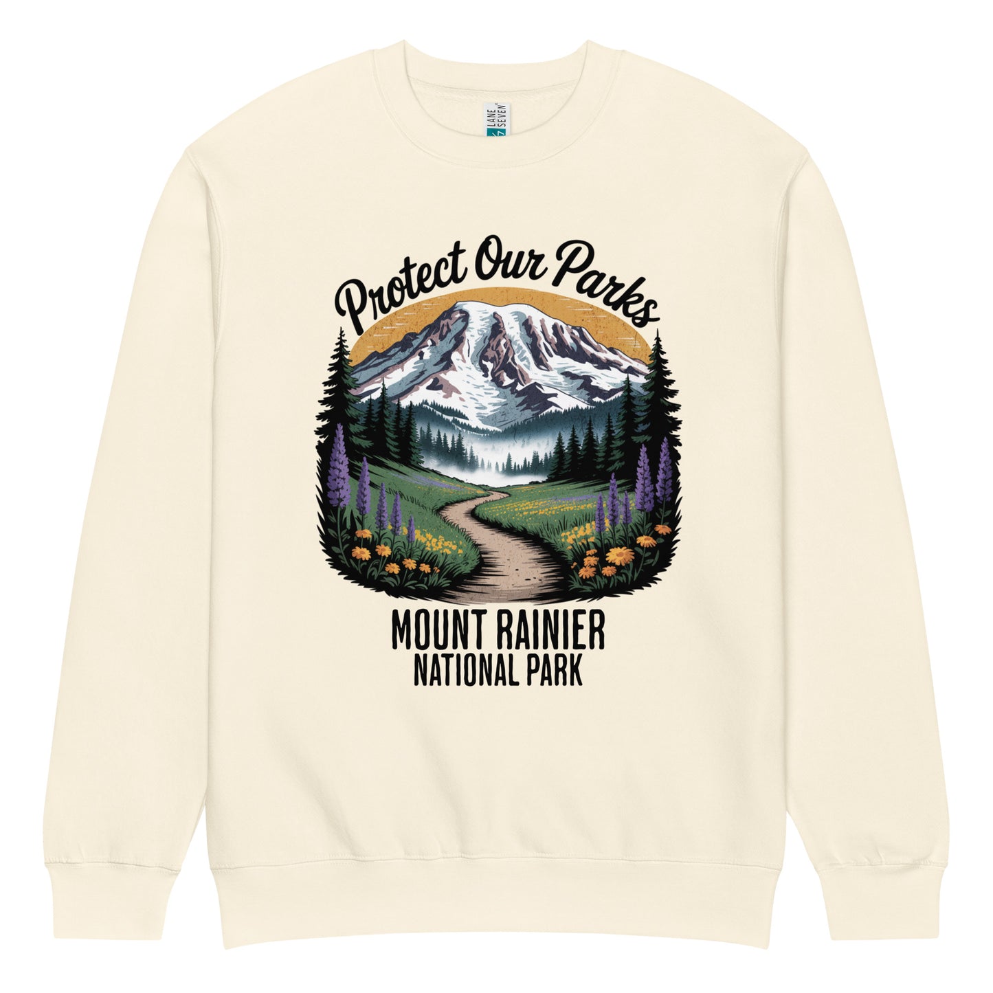 Protect Our Parks Rainier Crewneck Sweatshirt Sweatshirt Park Service Apparel Sandshell S