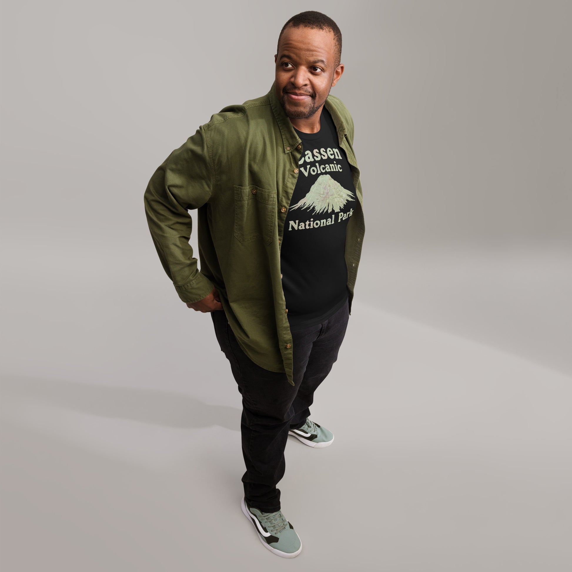 Lassen Volcanic Topo Tee T-Shirt Park Service Apparel