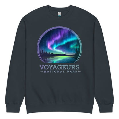 Voyageurs aurora borealis crewneck sweatshirt alternate apparel color or product angle