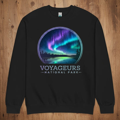 Voyageurs aurora borealis crewneck sweatshirt primary product view