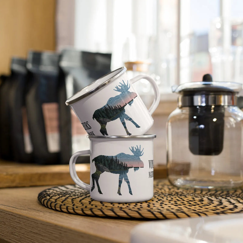 Voyageurs moose durable camp mug alternate product angle