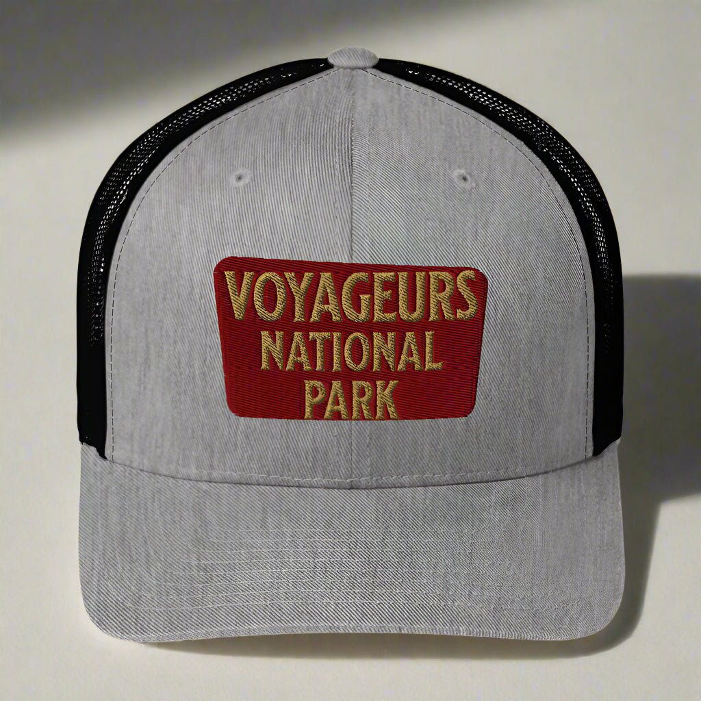 Voyageurs National Park embroidered trucker hat alternate product view