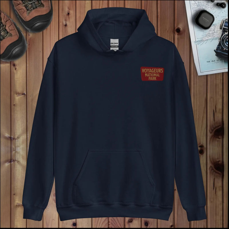 Voyageurs National Park hoodie alternate apparel color or product angle