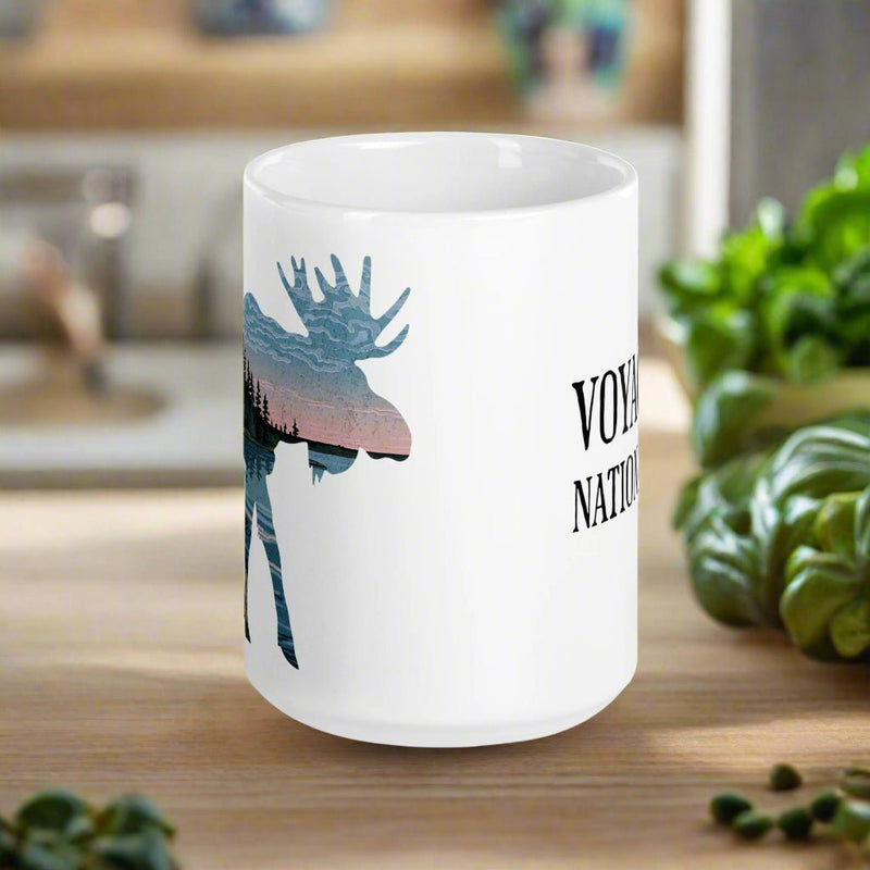 Voyageurs National Park moose mug alternate product angle