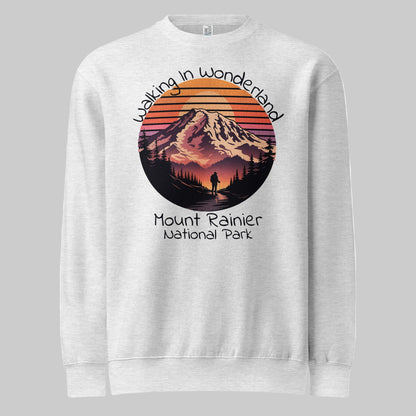 Walking In Wonderland Rainier crewneck sweatshirt detail or alternate product view