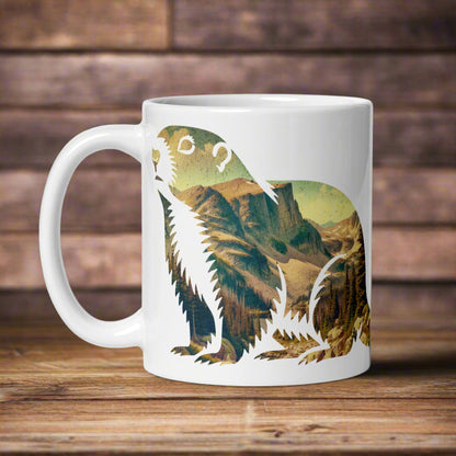 Rocky Mountain Park Marmot Mug Mug Park Service Apparel 11 oz