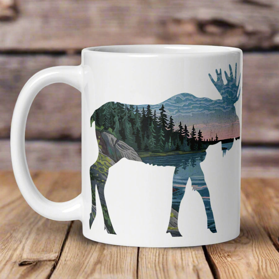 Voyageurs National Park Moose Mug Mug Park Service Apparel 20 oz
