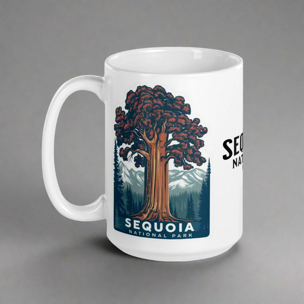 Sequoia National Park Big Tree Mug Mug Park Service Apparel 15 oz