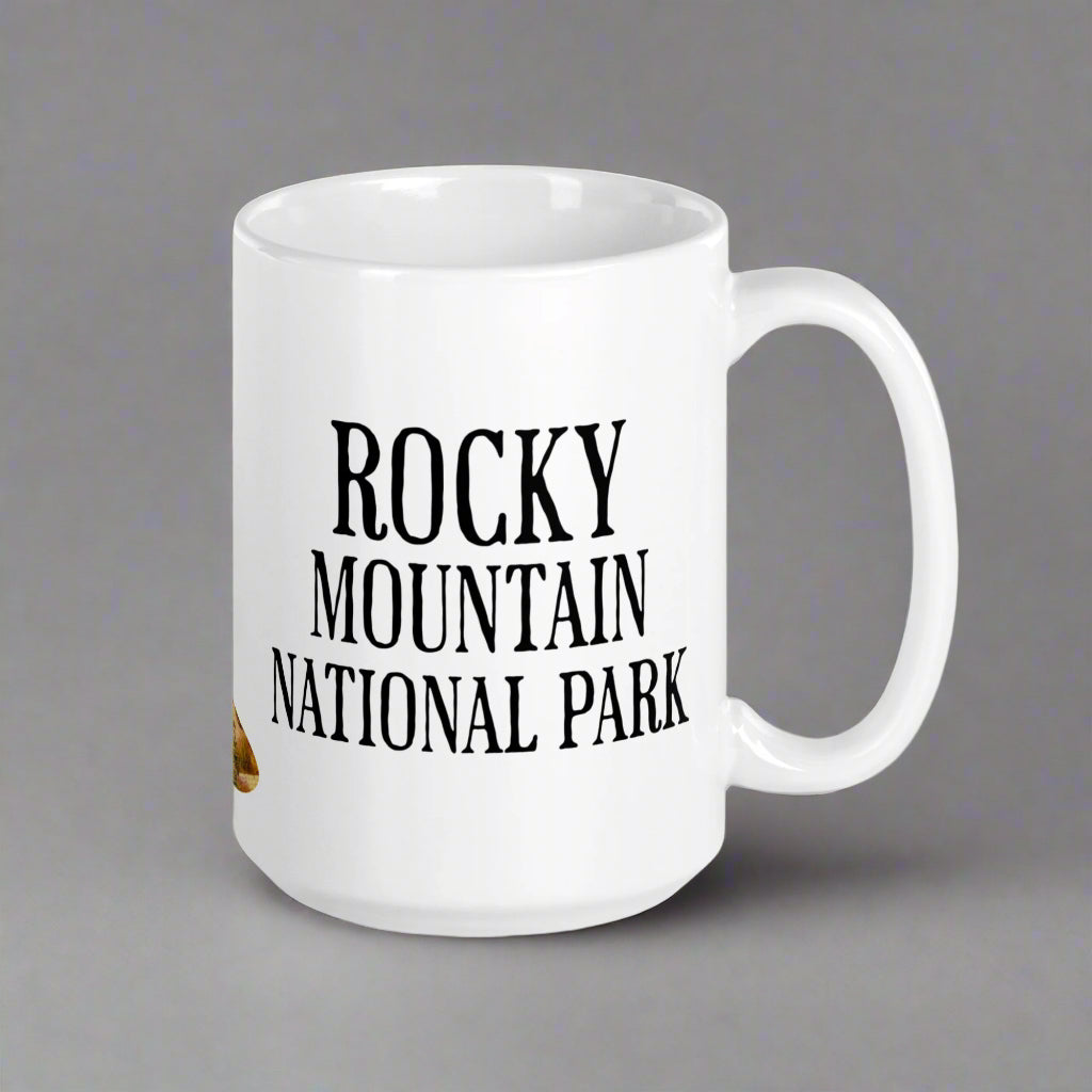 Rocky Mountain Park Marmot Mug Mug Park Service Apparel