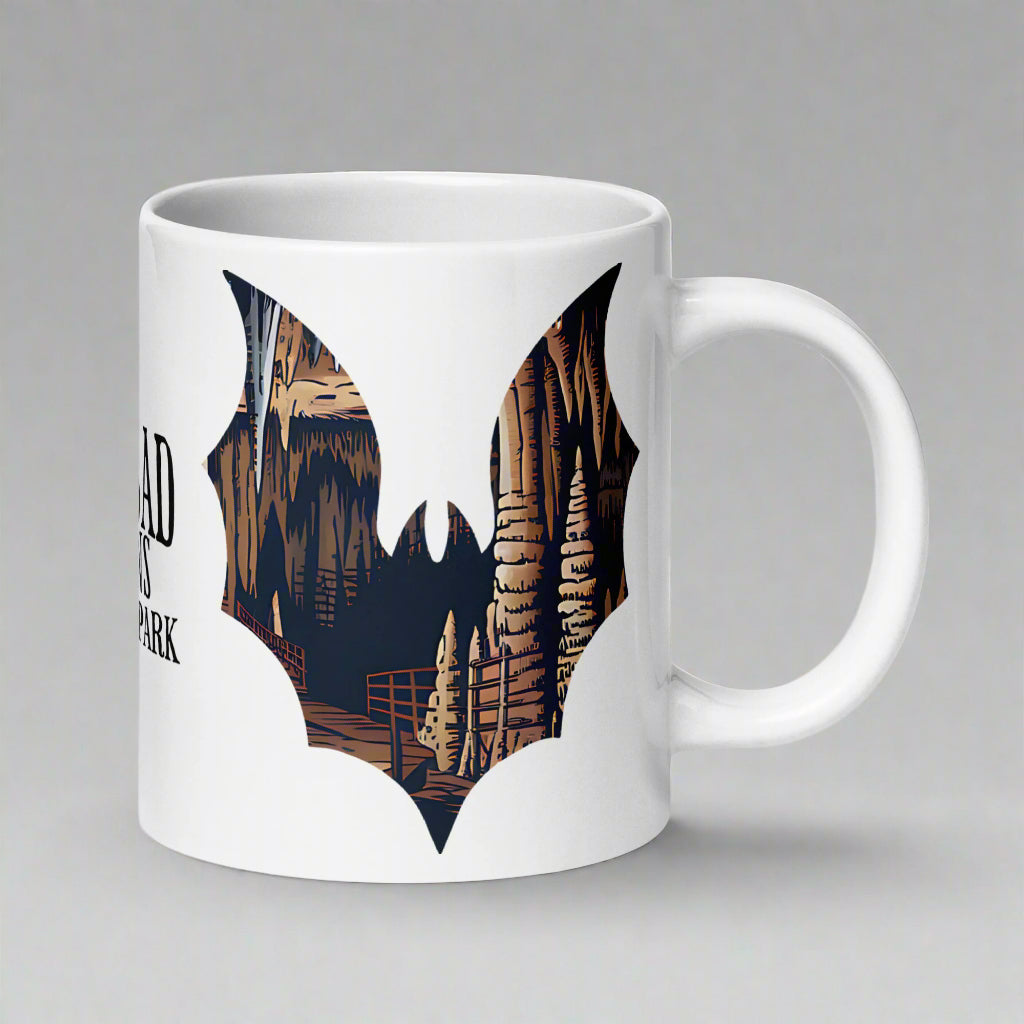 Carlsbad Caverns Park Bat Mug mug Park Service Apparel 11 oz