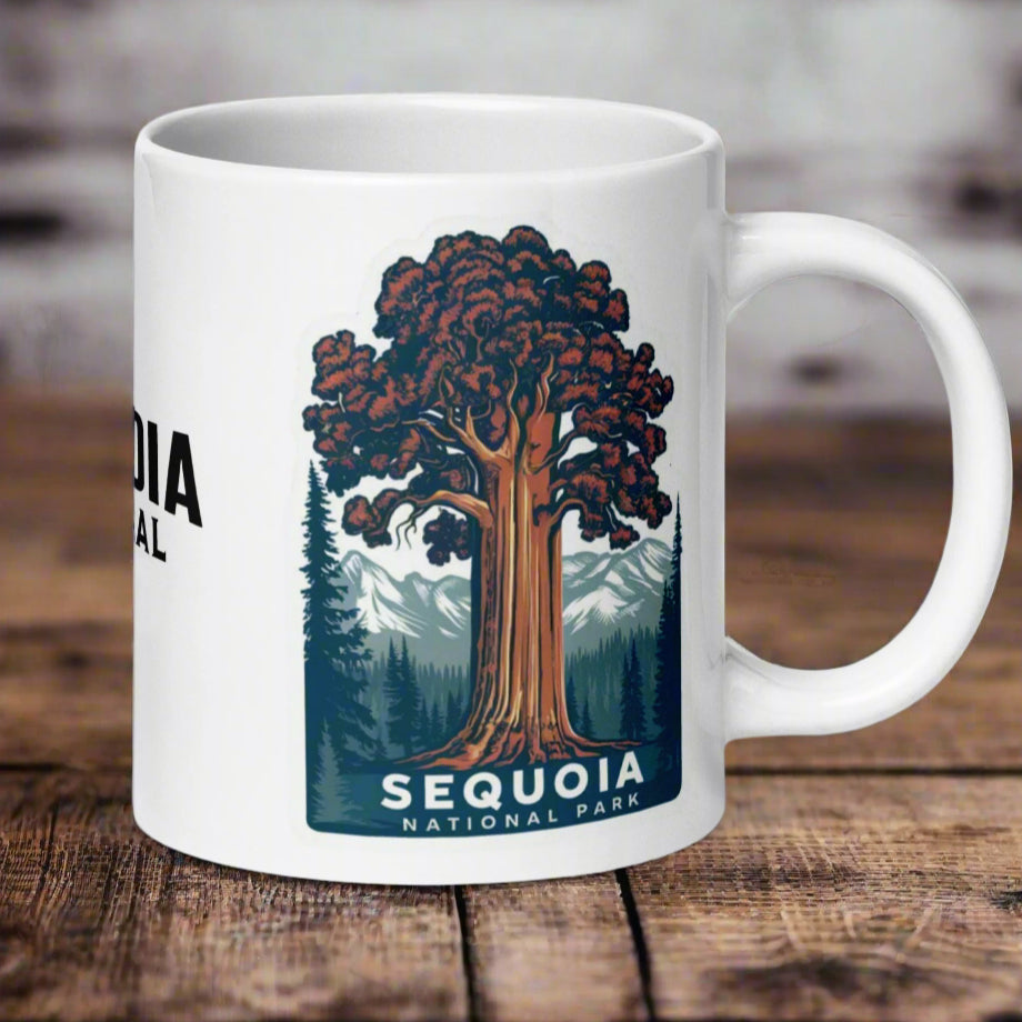 Sequoia National Park Big Tree Mug Mug Park Service Apparel 11 oz