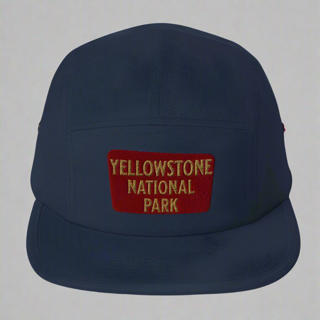 Yellowstone embroidered 5-panel hat alternate product angle
