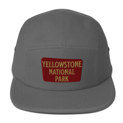 Yellowstone embroidered 5-panel hat detail or alternate product view